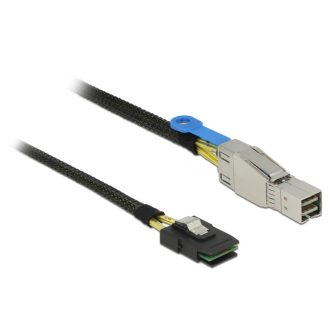   Delock Kábel Mini SAS HD SFF-8644 > Mini SAS SFF-8087, 1 m (83616)