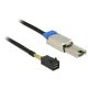 Delock Kábel Mini SAS HD SFF-8088 > Mini SAS HD SFF-8643, 1 m (83620)