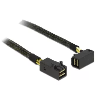   Delock Kábel Mini SAS HD SFF-8643 > Mini SAS HD SFF-8643, ívelt, 0,5 m (83621)