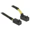 Delock kábel Mini SAS HD SFF-8643 > Mini SAS HD SFF-8643 szögletes 1 m (83643)