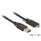 Delock SuperSpeed USB 10 Gbps (USB 3.1 Gen 2) kábel A-típusú apa csatlakozó > USB Type-C  apa csatla (83718)