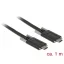 Delock SuperSpeed USB 10 Gbps (USB 3.1 Gen 2) kábel USB Type-C  apa csatlakozó > USB Type-C  apa csa (83720)