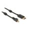 Delock Kábel mini Displayport 1.2-dugós csatlakozó csavarral > Displayport-csatlakozódugó 4K (83721)