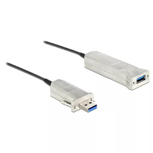 Delock aktív optikai kábel USB 3.0-A apa > USB 3.0-A anya 50 m (83740)