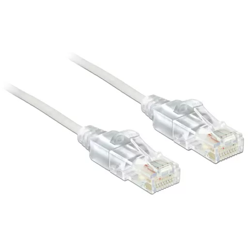 Delock kábel RJ45 Cat.6 UTP vékony 0.5 m (83780)