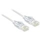 Delock kábel RJ45 Cat.6 UTP vékony 1 m (83781)