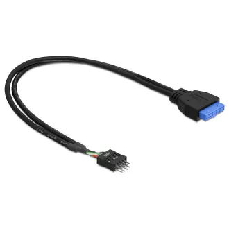   Delock kábel USB 3.0 tűs fejléc apa > USB 2.0 tűs fejléc apa 60 cm (83792)