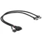 Delock USB 3.0 kábel tűfejes anya + USB 2.0 tűfejes anya > 2 x USB 3.0 A anya 45 cm (83829)