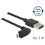 Delock Kábel, EASY-USB 2.0-s A-típusú csatlakozódugó > EASY-USB 2.0-s Micro-B típusú csatlakozódugó, (83856)