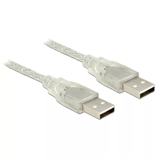 Delock USB 2.0-s kábel A-típusú csatlakozódugóval > USB 2.0-s, A-típusú csatlakozódugóval 1 m (83887)