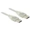 Delock USB 2.0-s kábel A-típusú csatlakozódugóval > USB 2.0-s, A-típusú csatlakozódugóval 1 m (83887)