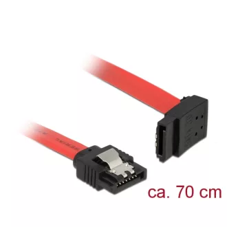   Delock 6 Gb/s sebességet biztosító SATA-kábel egyenes csatlakozódugóval > felfelé néző SATA-csatlako (83975)