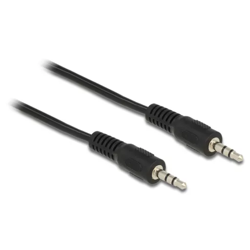 Delock audio kábel, DC jack 3.5 mm apa / apa, 2.5 m (84001)