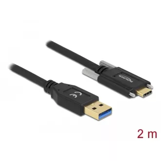   Delock SuperSpeed USB (USB 3.2 Gen 1) kábel A-típusú apa csatlakozó - USB Type-C  apa csatlakozó csa (84019)