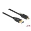 Delock SuperSpeed USB (USB 3.2 Gen 1) kábel A-típusú apa csatlakozó - USB Type-C  apa csatlakozó csa (84031)
