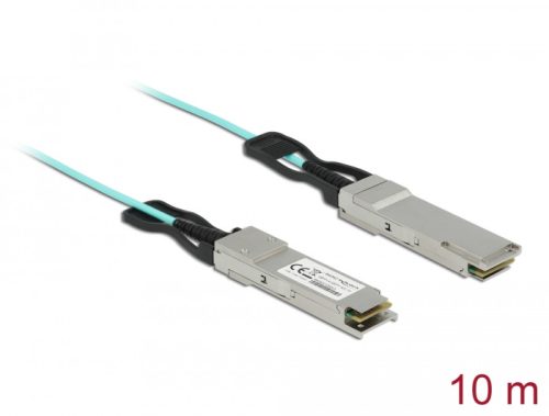 Delock Aktív optikai kábel QSFP+ 10 m (84054)
