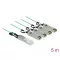 Delock Aktív optikai kábel QSFP+ > 4 x SFP+ 5 m (84069)