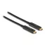 Delock Aktív optikai video kábel USB-C  csatlakozóval 4K 60 Hz 5 m (84090)