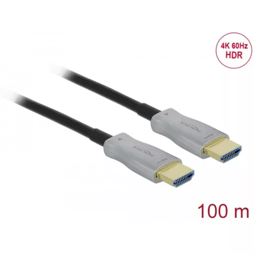 Delock Aktív optikai kábel HDMI 4K 60 Hz 100 m (84137)