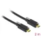 Delock SuperSpeed USB 10 Gbps (USB 3.2 Gen 2) kábel USB Type-C  apa csatlakozó > USB Type-C  apa csa (84138)