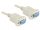 Delock soros null modem kábel, 9 pin anya / anya, 3 m (84169)