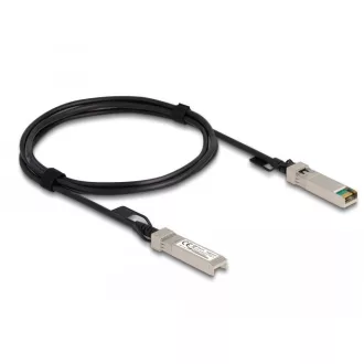   Delock Twinaxiális kábel, SFP+ csatlakozódugó > SFP+ csatlakozódugó, 2 m (84204)