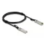 Delock Twinaxiális kábel, SFP+ csatlakozódugó > SFP+ csatlakozódugó, 2 m (84204)