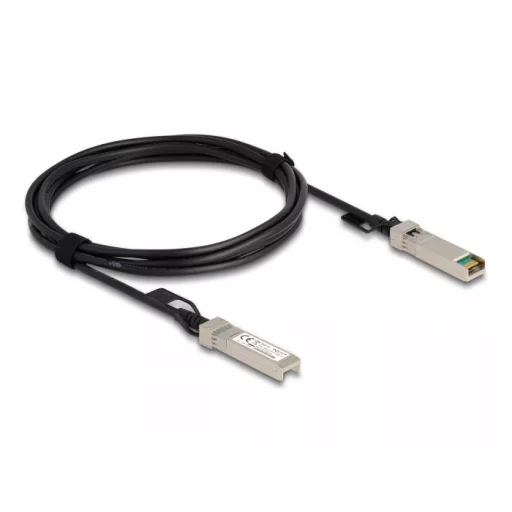 Delock Twinaxiális kábel, SFP+ csatlakozódugó > SFP+ csatlakozódugó, 3 m (84210)