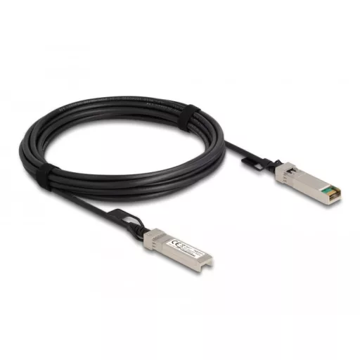 Delock Twinaxiális kábel, SFP+ csatlakozódugó > SFP+ csatlakozódugó, 5 m (84217)