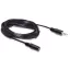 Delock kábel audio sztereo jack kábel, 3.5 mm, apa / anya, 5 m (84237)