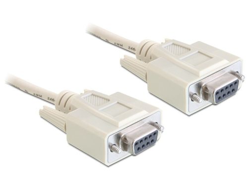 Delock soros null modem kábel 9 tűs anya / anya 5 m (84250)
