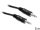 Delock kábel audio DC jack 3.5 mm apa / apa, 5 m (84438)