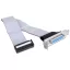 Delock Low Profile Slot Konzol - 1 x Párhuzamos (84476)