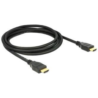   Delock kábel High Speed HDMI Ethernettel HDMI A apa > HDMI A apa 4K 1 m (84713)