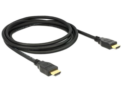 Delock kábel High Speed HDMI Ethernettel HDMI A apa > HDMI A apa 4K 1 m (84713)