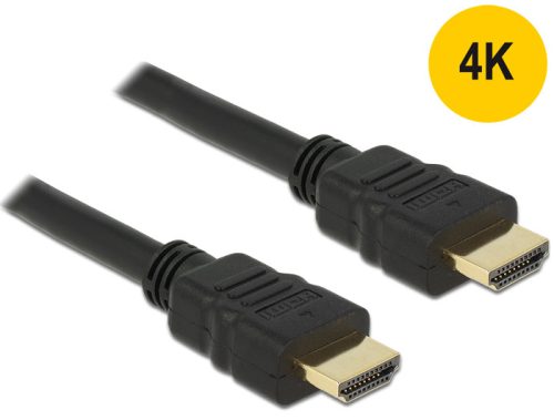 Delock High Speed HDMI-kábel típusú Ethernet   HDMI A dugós > HDMI A dugós 4K 0,5 m