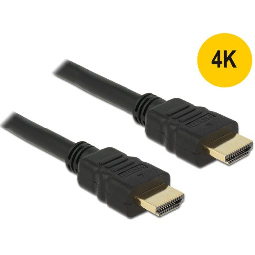Delock High Speed HDMI-kábel típusú Ethernet   HDMI A dugós > HDMI A dugós 4K 1,0 m (84752)