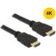 Delock High Speed HDMI-kábel típusú Ethernet   HDMI A dugós > HDMI A dugós 4K 1,0 m (84752)