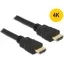 Delock nagy sebességű HDMI-kábel típusú Ethernet   HDMI A dugós > HDMI A dugós 4K 1,5 m (84753)