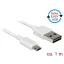Delock Kábel, EASY-USB 2.0-s A-típusú csatlakozódugó > EASY-USB 2.0-s Micro-B típusú csatlakozódugó, (84807)