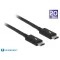 Delock Thunderbolt 3 (20 Gb/s) USB-C kábel, csatlakozódugó > csatlakozódugó, passzív, 2,0 m, 3 A, (84847)