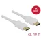 Delock Kábel Displayport 1.2 dugó > Displayport dugó 4K 60 Hz 10 m (84863)