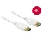 Delock Kábel Displayport 1.2 dugó > Displayport dugó 4K 3 m (84878)