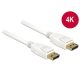 Delock Kábel Displayport 1.2 dugó > Displayport dugó 4K 3 m