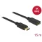 Delock DisplayPort 1.2 bovítokábel 4K 60 Hz 15 m (84908)