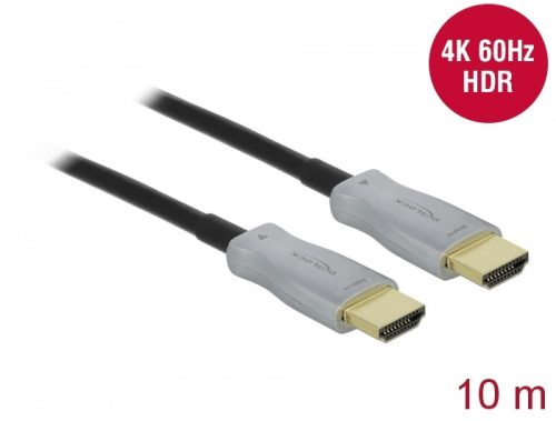 Delock Aktív optikai kábel HDMI 4K 60 Hz 10 m (85010)