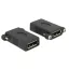 Delock adapter Displayport 1.1 anya > Displayport anya panelra rögzíthető (85123)