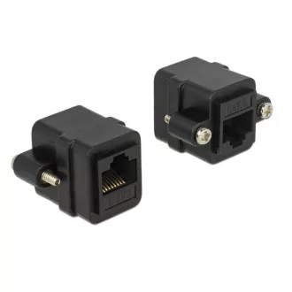   Delock RJ45 adapter anya > RJ45 anya rögzítő CAT.6 UTP (85124)