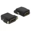 Delock Adapter Gyors-sebességű HDMI anya > HDMI anya rögzítővel (85125)