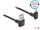 Delock EASY-USB 2.0 kábel A-típusú csatlakozódugó - EASY-USB Micro-B típusú csatlakozódugó, ívelt fe (85266)